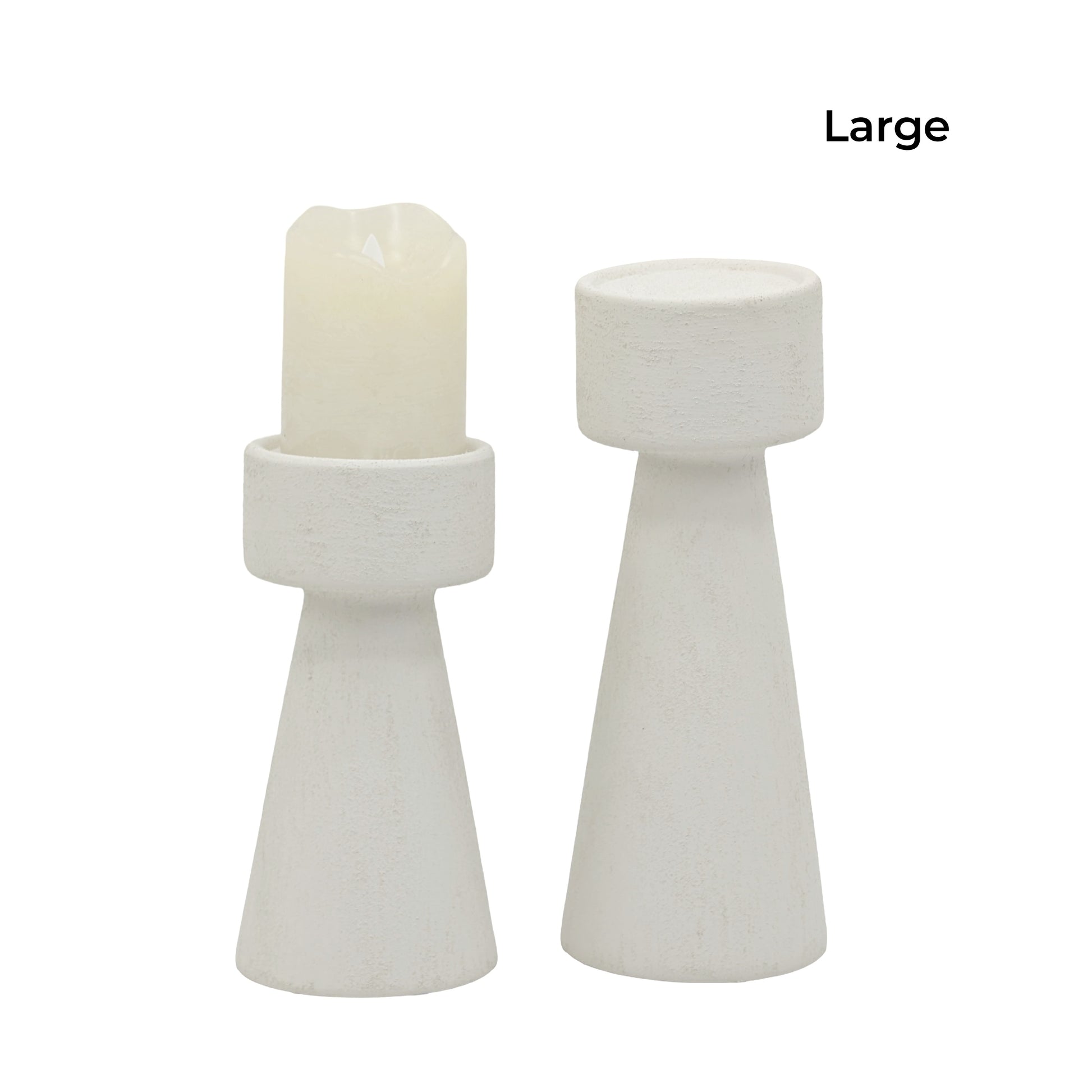 bulk 6 Minimalist Nordic Candle Holder 28cm V637-CVA38851