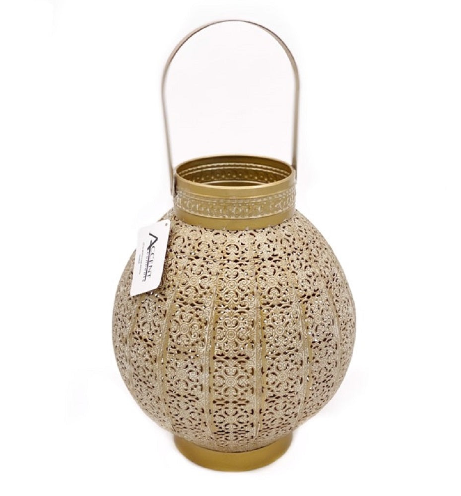 Moroccan Style Round Lantern Candle Holder 28cm V637-DCO29717