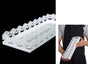 Decorative Rectangle Metal Tray White 30cm V637-DCO32108