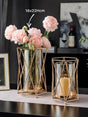 Gold Decorative Candle Holder Lantern 22cm V637-DCO32639