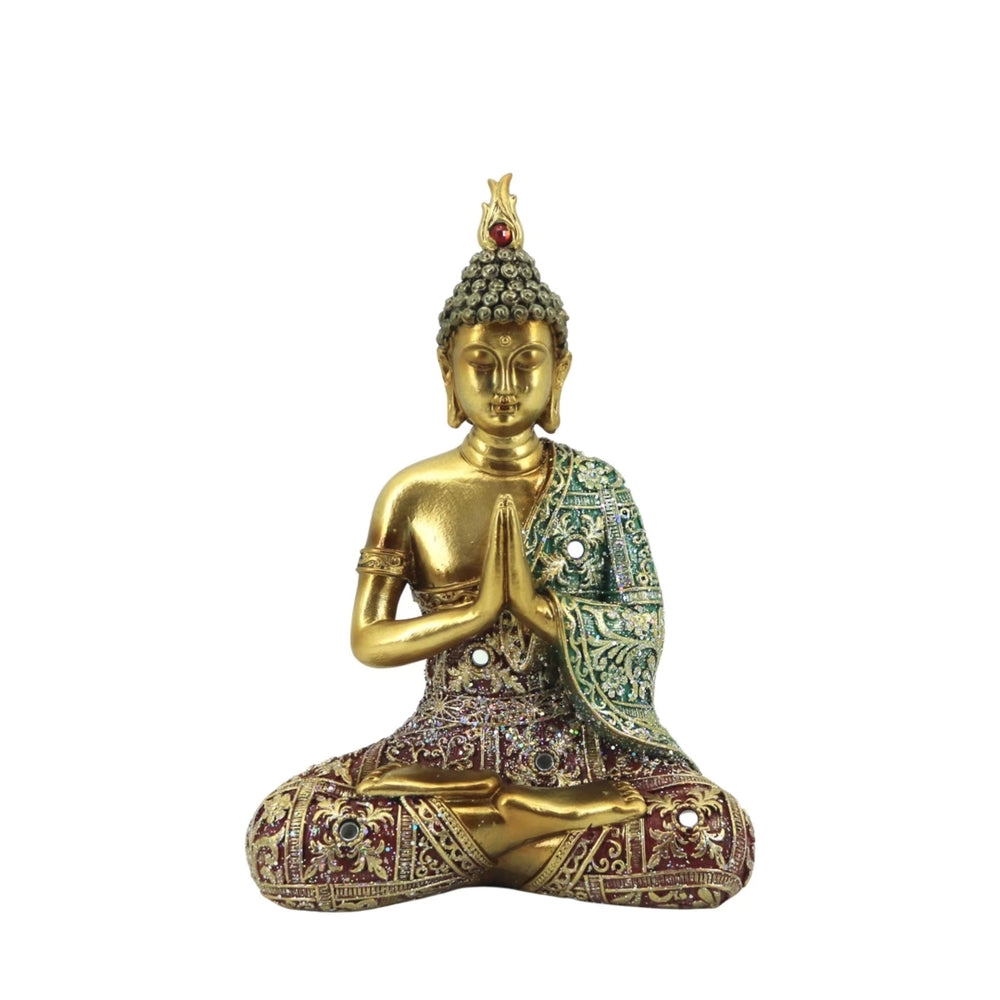 Oriental Buddha Statue 21cm V637-DCO32682
