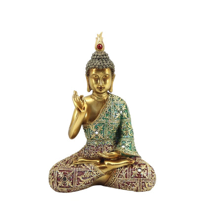 Oriental Buddha Statue 25cm V637-DCO32683