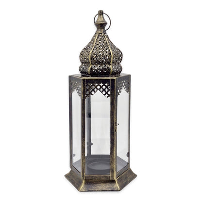Moroccan Lantern Antique Look Metal 49cm V637-DCO34068