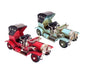 Set 2 Metal Car T Model Ford Look A Like 2 Assorted 16x8cm V637-DCO35247