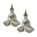 Set 2 Buddha Statue Assort 30cm
