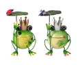 Set 2 Metal Frog Decor Assort 24cm V637-DCO38688
