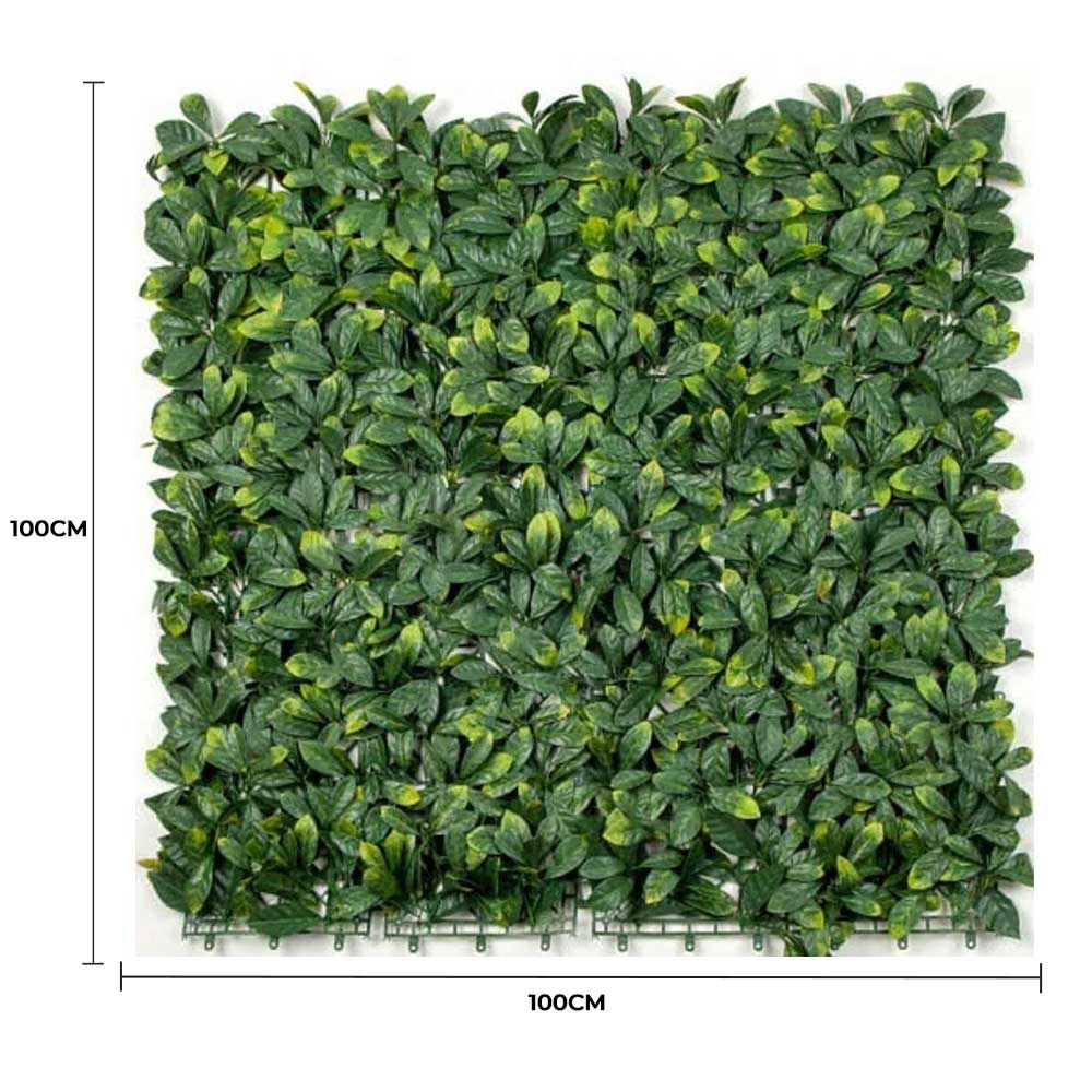 Laurel Hedge Panels UV Resistant 1m X 1m V637-DP1000492