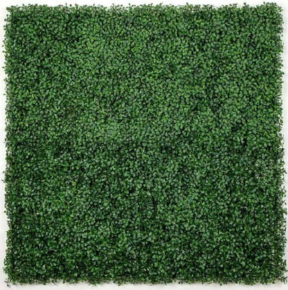 Boxwood Hedge Screen Green Wall Panel UV Resistant 100cm x 100cm V637-DP1000500