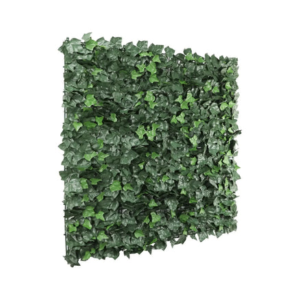 Boston Ivy Leaf Screen Green Wall Panel UV Resistant 1m x 1m V637-DP1000508
