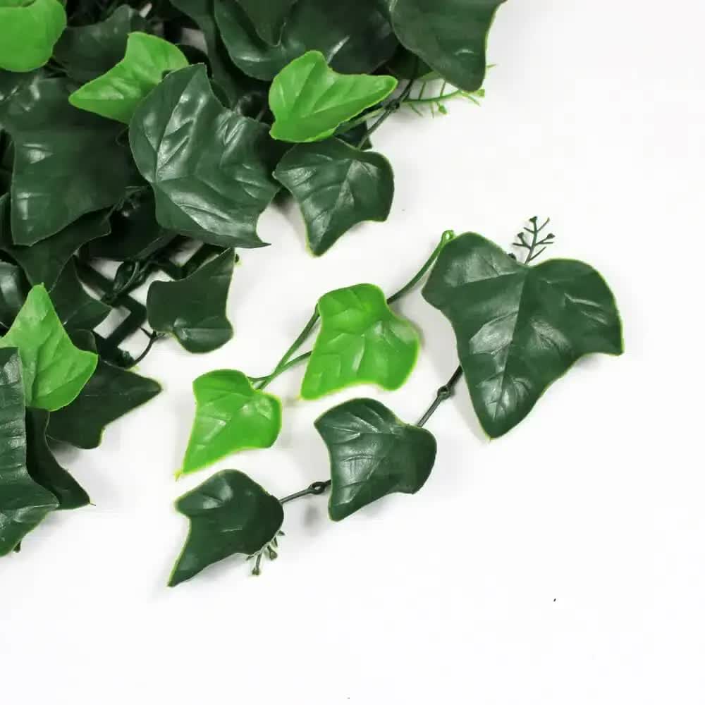Boston Ivy Leaf Screen Green Wall Panel UV Resistant 1m x 1m V637-DP1000508