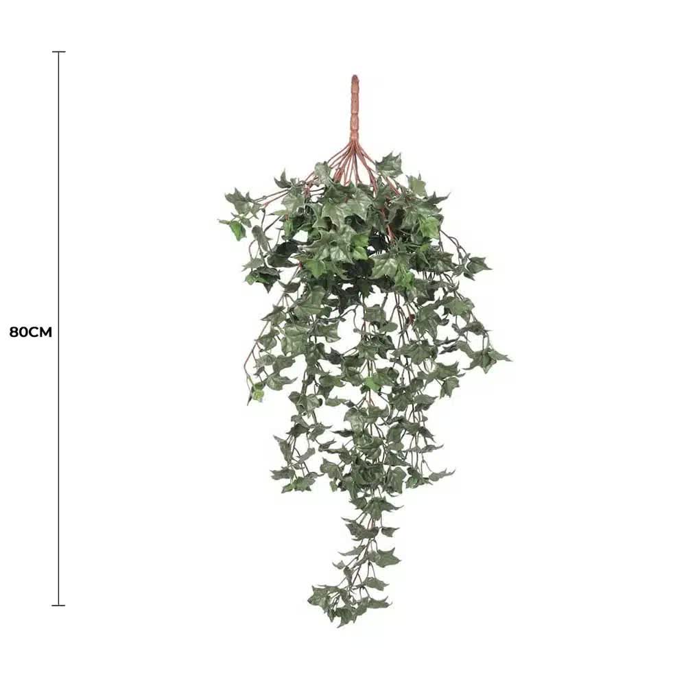 Hanging English Ivy Bush 80cm UV Resistant V637-DP1000689
