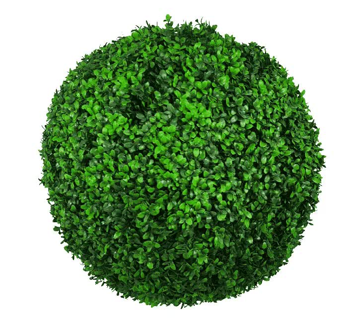 Large Green Leaf Buxus Faulkner Topiary Ball UV Resistant 48cm V637-DP1001537
