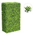 Large Portable Mixed Boxwood Hedge UV Resistant 100cm Long x 200cm High V637-DP1001780