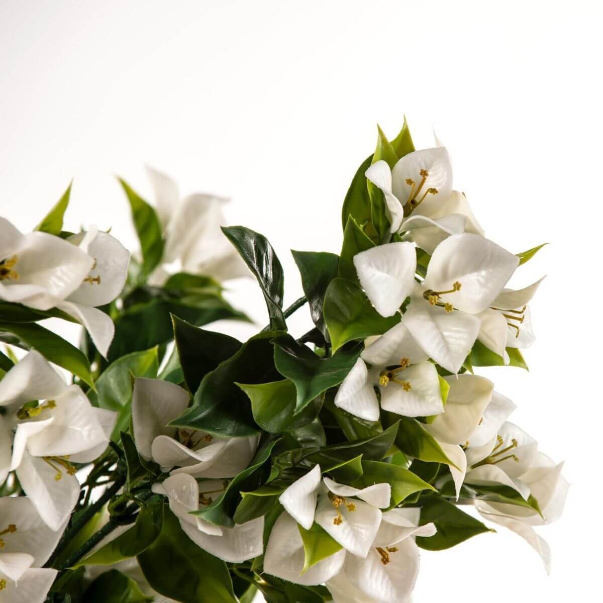 Hanging White Artificial Bougainvillea Plant UV Resistant 90cm V637-DP1005618