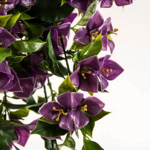 Hanging Artificial Bougainvillea Plant Purple UV Resistant 90cm V637-DP1005622