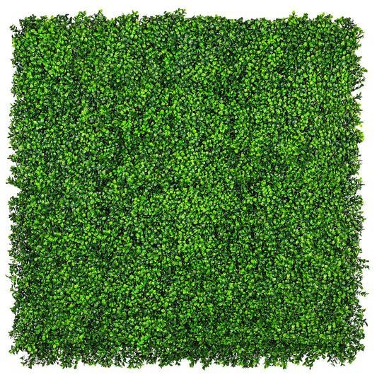 Luxury Deluxe Buxus (Bright) Hedge Panels UV Resistant 1m X 1m V637-DP1005795