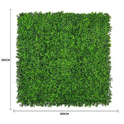 Luxury Deluxe Buxus (Bright) Hedge Panels UV Resistant 1m X 1m V637-DP1005795