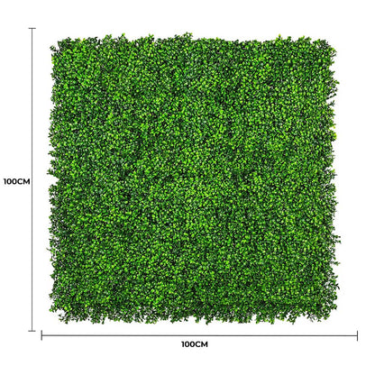 Luxury Deluxe Buxus (Bright) Hedge Panels UV Resistant 1m X 1m V637-DP1005795