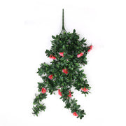 Hanging Pink Rose Stem UV Resistant 85cm V637-DP1005880