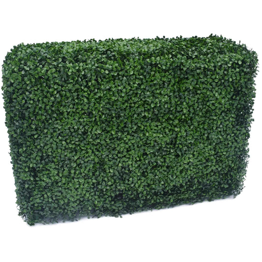 Portable Artificial Boxwood Hedge UV Resistant 75cm High 100cm Long V637-DP1006821