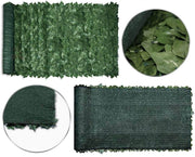 Artificial Ivy Leaf Hedging & Privacy Screen (Shade Cloth Backing Fake Ivy) 3m X 1m Roll V637-DP1008977