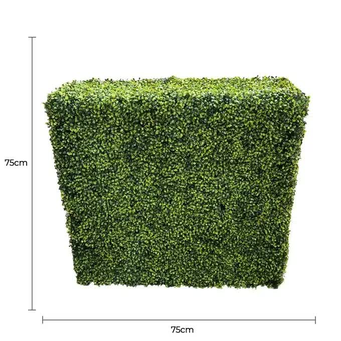 Mixed Boxwood Hedge UV Resistant 75cm Long x 75cm High V637-DP1009439MBW