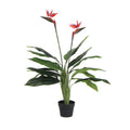 Artificial Bird of Paradise Plant 110cm (Red Flowers) V637-DP1009692N-RED