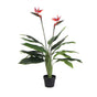 Artificial Bird of Paradise Plant 110cm (Red Flowers) V637-DP1009692N-RED