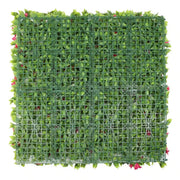 Luxury Flowering Pink Vertical Garden / Green Wall UV Resistant 1m X 1m V637-DP1009821