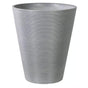 Decorative Textured Round Grey Planter 47cm V637-DP10100385