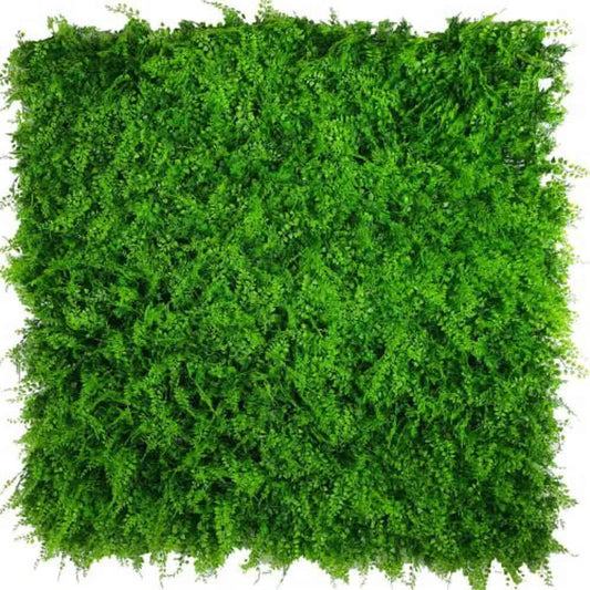 Mediterranean Fern Vertical Garden / Green Wall UV Resistant SAMPLE V637-DP1010106-S