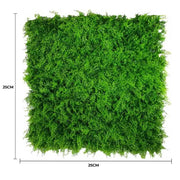 Mediterranean Fern Vertical Garden / Green Wall UV Resistant SAMPLE V637-DP1010106-S