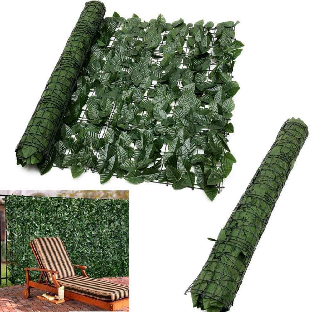 Artificial Ivy Leaf Roll 3m X 1m (Camellia Style Fake Ivy Roll) V637-DP1011959