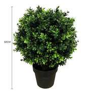 Artificial Topiary Shrub (Hedyotis) UV Resistant 50cm V637-DP1012734
