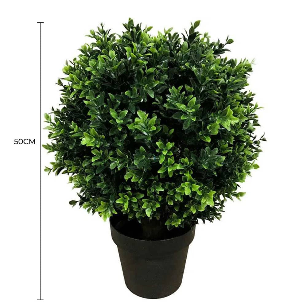 Artificial Topiary Shrub (Hedyotis) UV Resistant 50cm V637-DP1012734