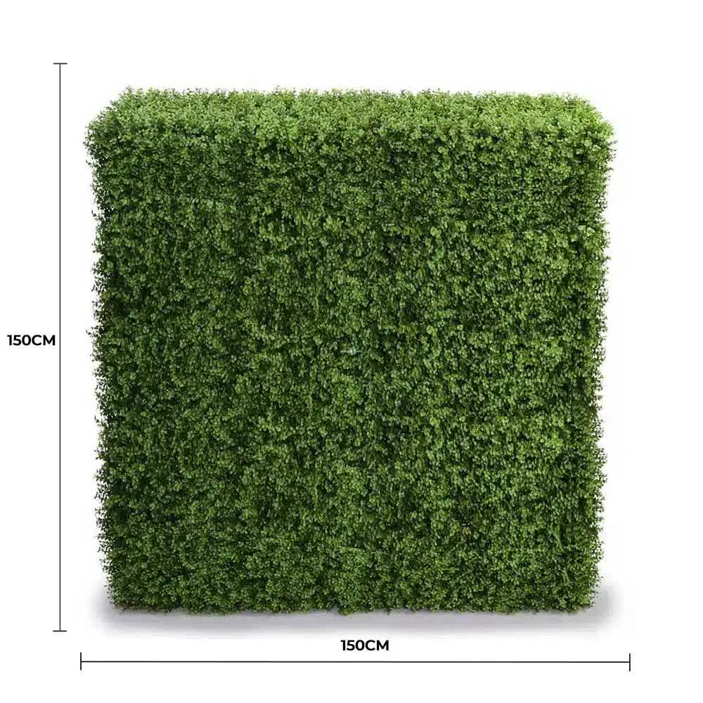 Deluxe Portable Buxus Hedge UV Resistant 150cm Long x 150cm High V637-DP1012755