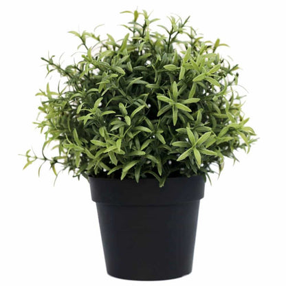 Small Potted Artificial Rosemary Herb Plant UV Resistant 20cm V637-DP1013081