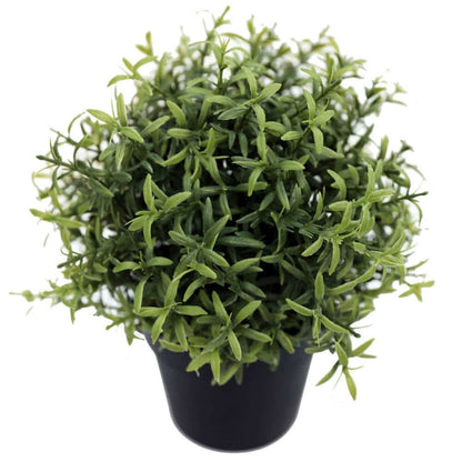 Small Potted Artificial Rosemary Herb Plant UV Resistant 20cm V637-DP1013081