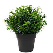 Small Potted Artificial Bright Rosemary Herb Plant UV Resistant 20cm V637-DP1013081B