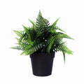 Small Potted Artificial Persa Boston Fern Plant UV Resistant 20cm V637-DP1013092