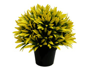 Small Potted Artificial Decorative Yellow Lily Plant UV Resistant 20cm V637-DP1013096