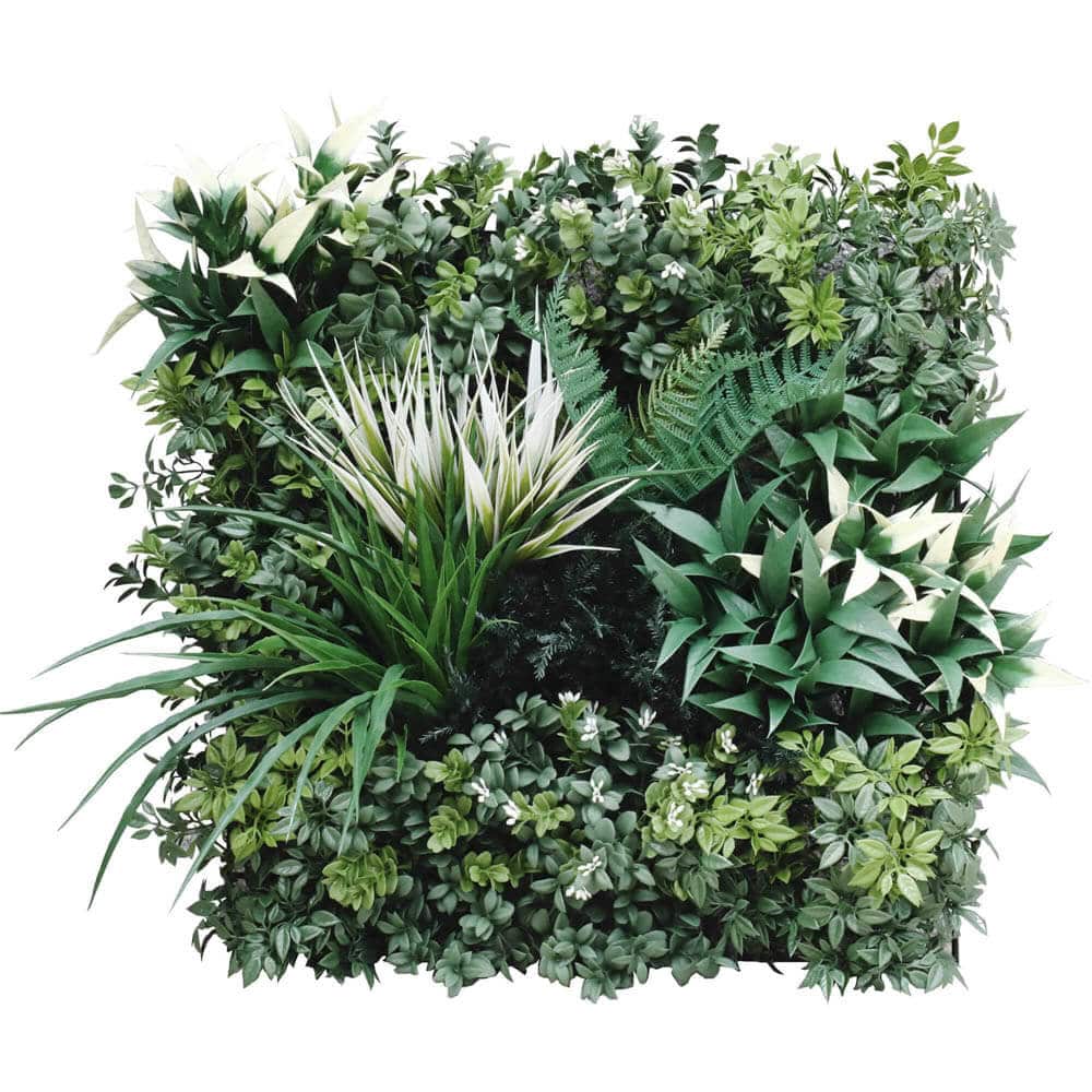 Bespoke Vertical Garden Green Wall UV Resistant 45cm x 45cm Fire Retardant V637-DP1014117S