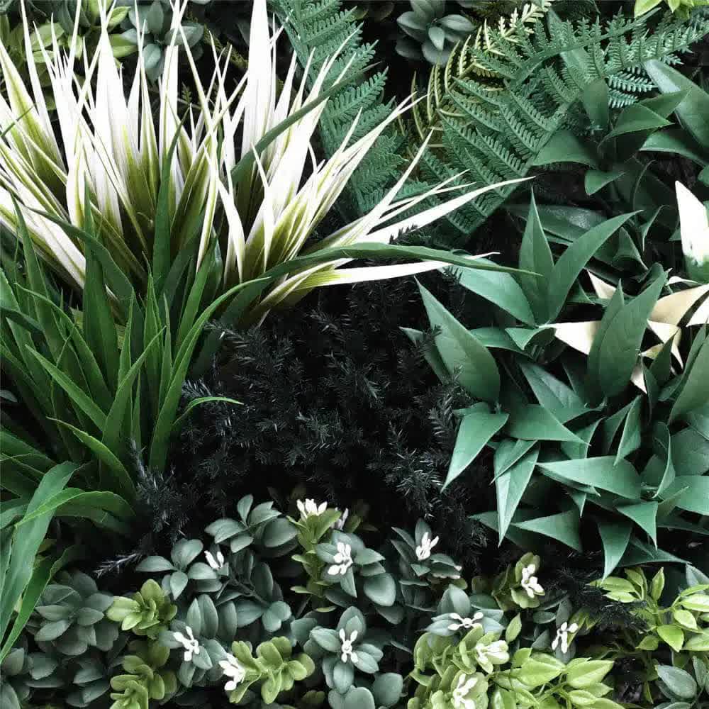 Bespoke Vertical Garden Green Wall UV Resistant 45cm x 45cm Fire Retardant V637-DP1014117S