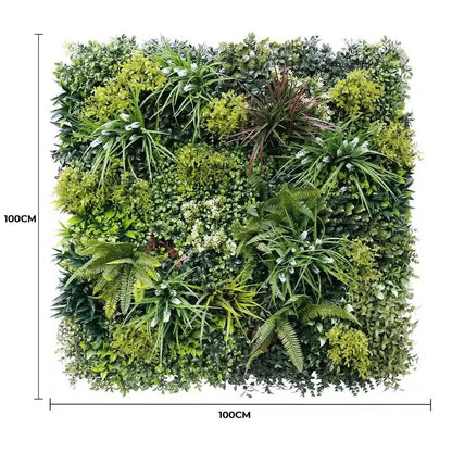 Luxury Lush Spring Recycled Vertical Garden / Green Wall UV Resistant Sample V637-DP1014119-2S