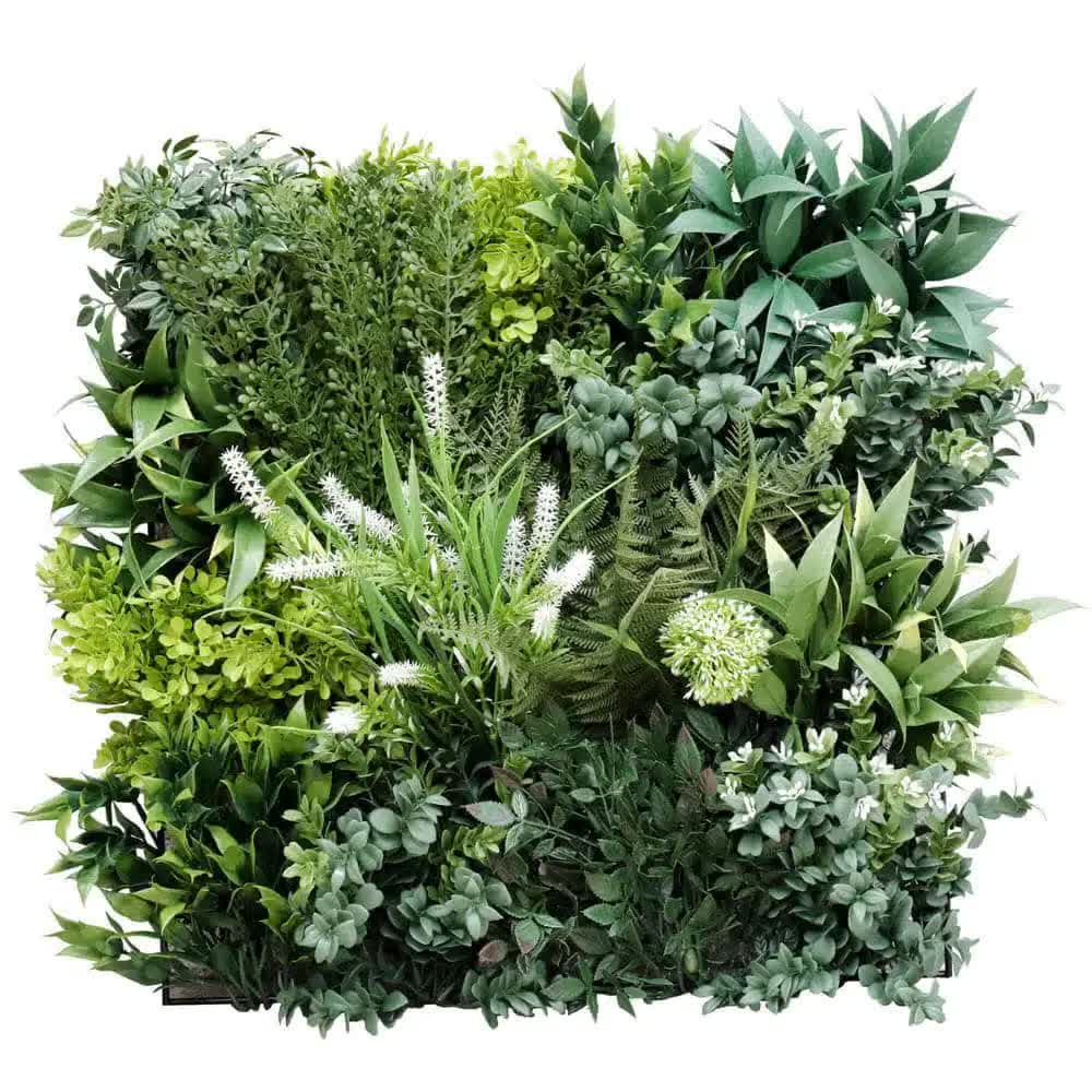 Flowering Bespoke Vertical Garden / Green Wall UV Resistant 45cm x 45cm Fire Retardant V637-DP1014119S