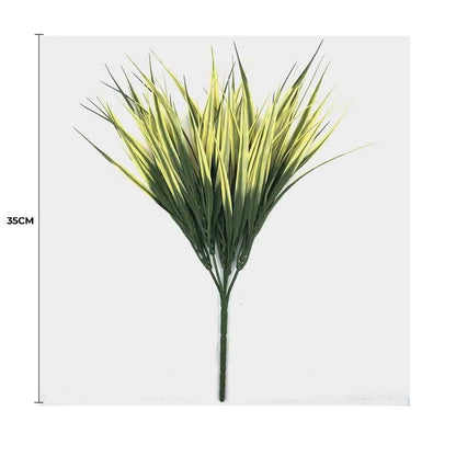 Yellow Tipped Grass Stem UV Resistant 35cm V637-DP1014398