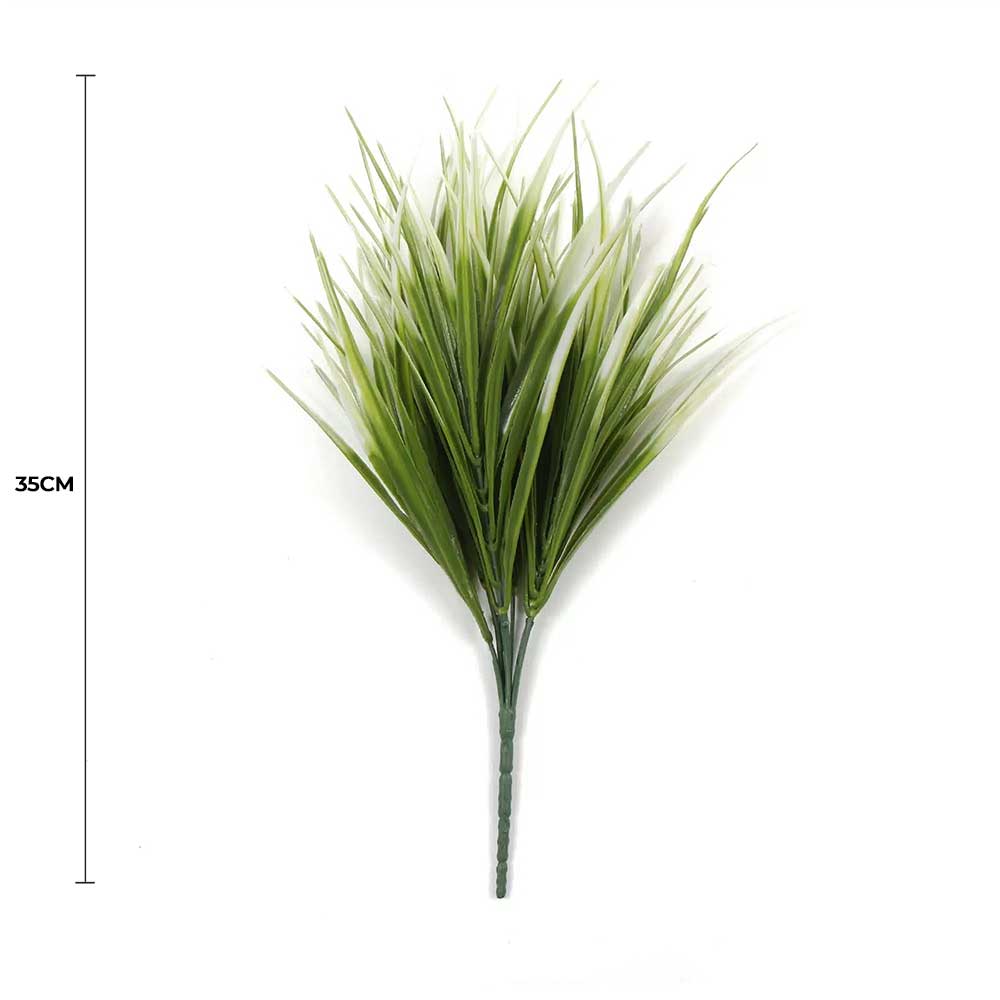 White Tipped Grass Stem UV Resistant 35cm V637-DP1014401
