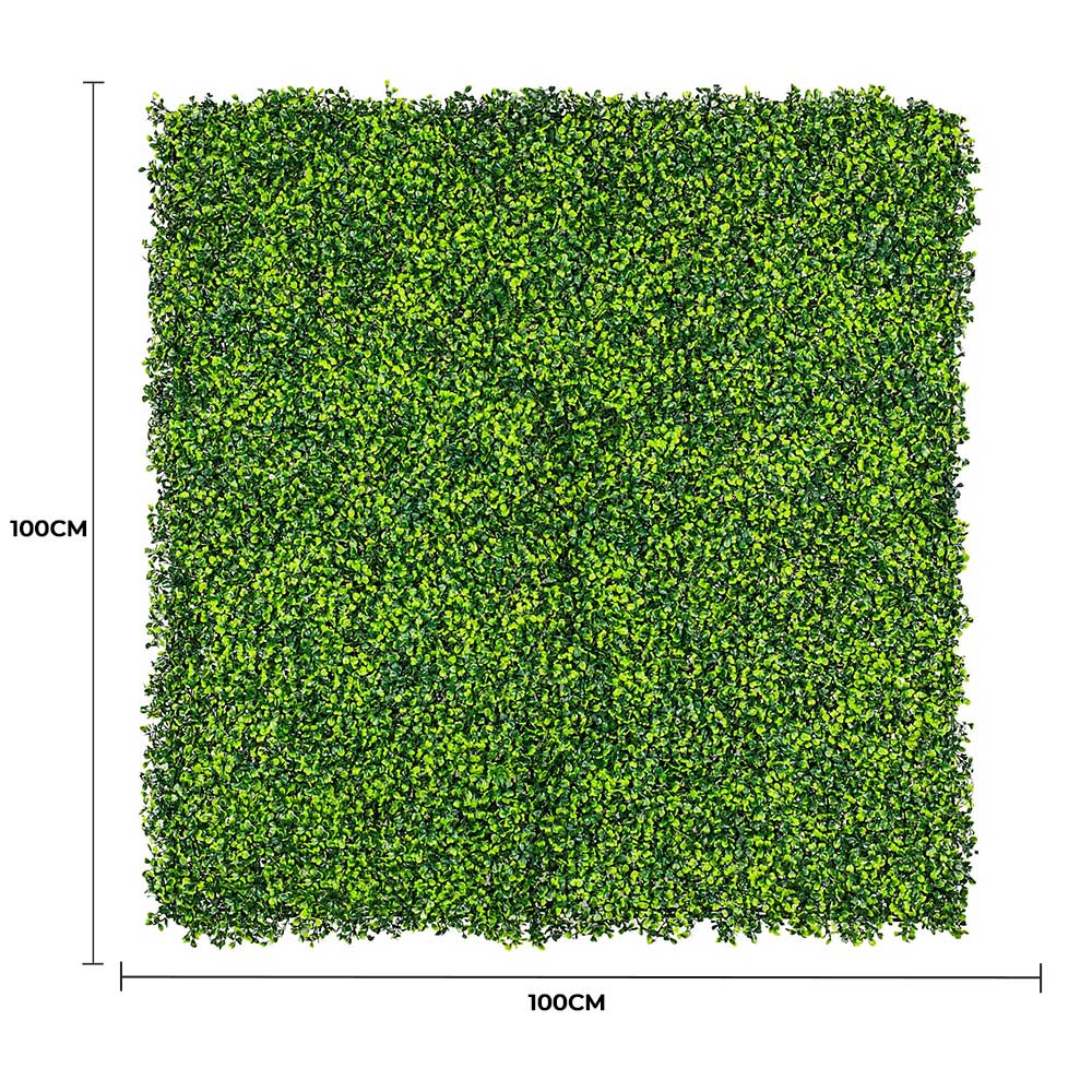 Mixed Boxwood Hedge Panels / Screens UV Resistant 1m X 1m V637-DP1014801
