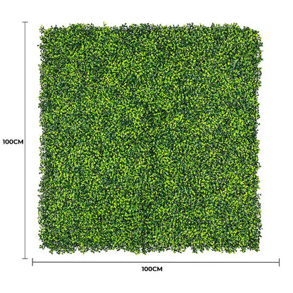 Mixed Boxwood Hedge Panels / Screens UV Resistant 1m X 1m V637-DP1014801
