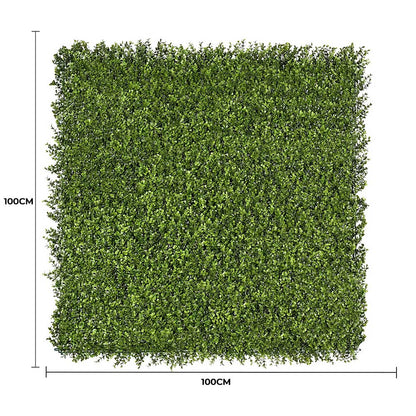 Premium Natural Buxus Hedge Panels UV Resistant 1m X 1m V637-DP1016346